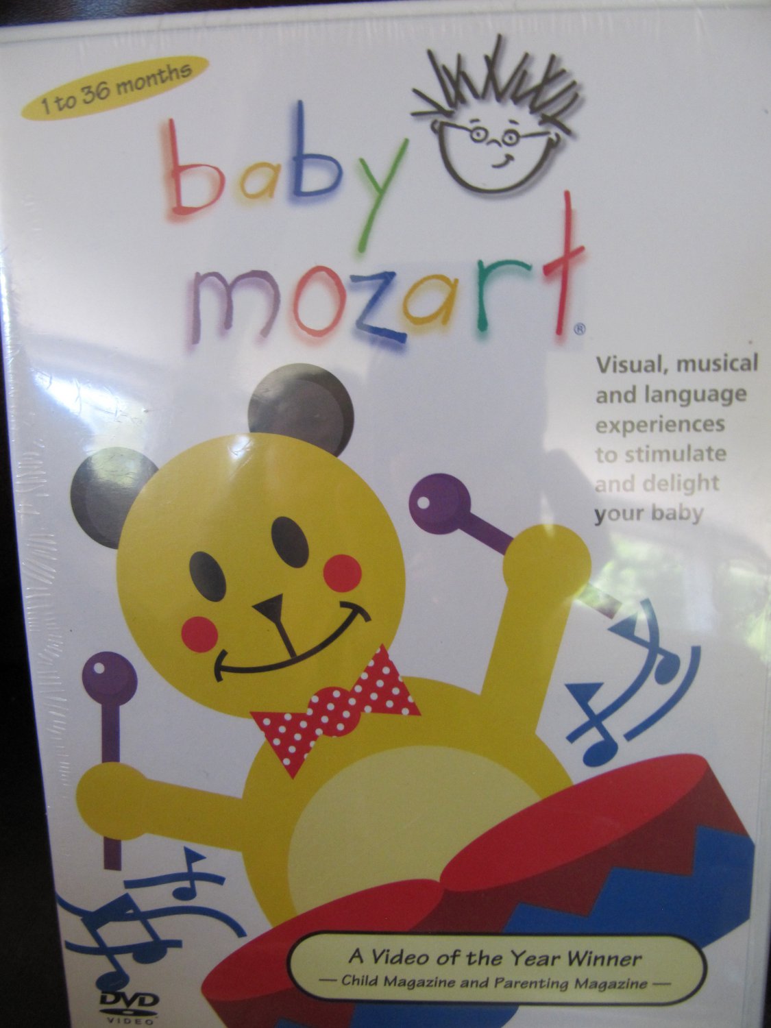 Baby Einstein Baby Mozart DVD New In Shrink Wrapped Case