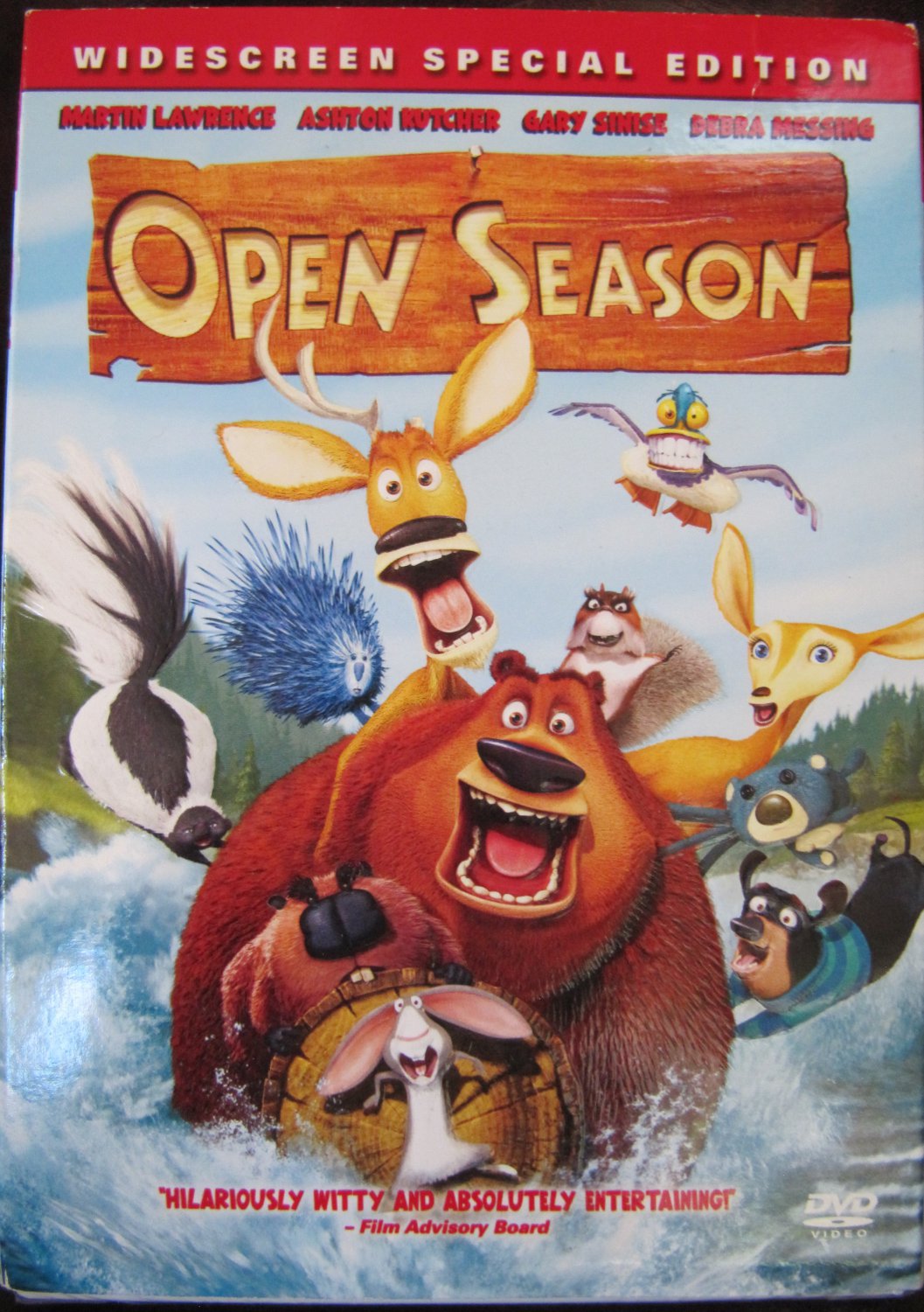 open season dvd widescreen special edition new in shrink wrap shipping invoice
