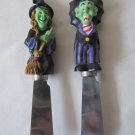 Pair of Vintage Boston Warehouse Halloween Witch Vampire Spreaders