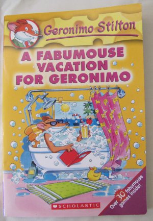 Geronimo Stilton A Fabumouse Vacation for Geronimo Children's Paperback Book Color Illust