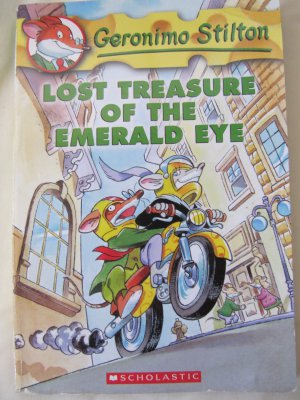 Geronimo Stilton Lost Treasure of the Emerald Eye Children's Paperback Book Color Illust