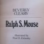 Ralph S. Mouse by Beverly Cleary Children's Paperback Book Illustrations by Paul O. Zelinsky
