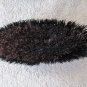 Vintage Clothes Brush Shoe Brush Tooled Leather Handle Natural Bristles 9 Inches