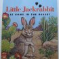 Little Jackrabbit At Home in the Desert by Jim Strickler Children's Paperback Book