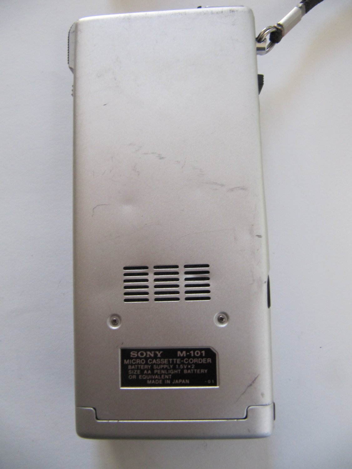 FOR PARTS OR REPAIR Vintage Sony Micro Cassette Recorder M11 Portable