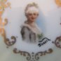 SCHIERHOLZ Signed Jarvel Handpainted Lady Portrait Pale Green Trinket Dish