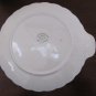 Vintage GLADSTONE Old Grecian Flute Tea & Toast Snack Plate Yellow Gilt Trim Bone China with Teacup