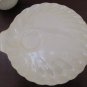 Vintage GLADSTONE Old Grecian Flute Tea & Toast Snack Plate Yellow Gilt Trim Bone China NO CUP