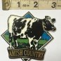 Amish Country Cow Refrigerator Fridge Magnet Black & White 3 Inches