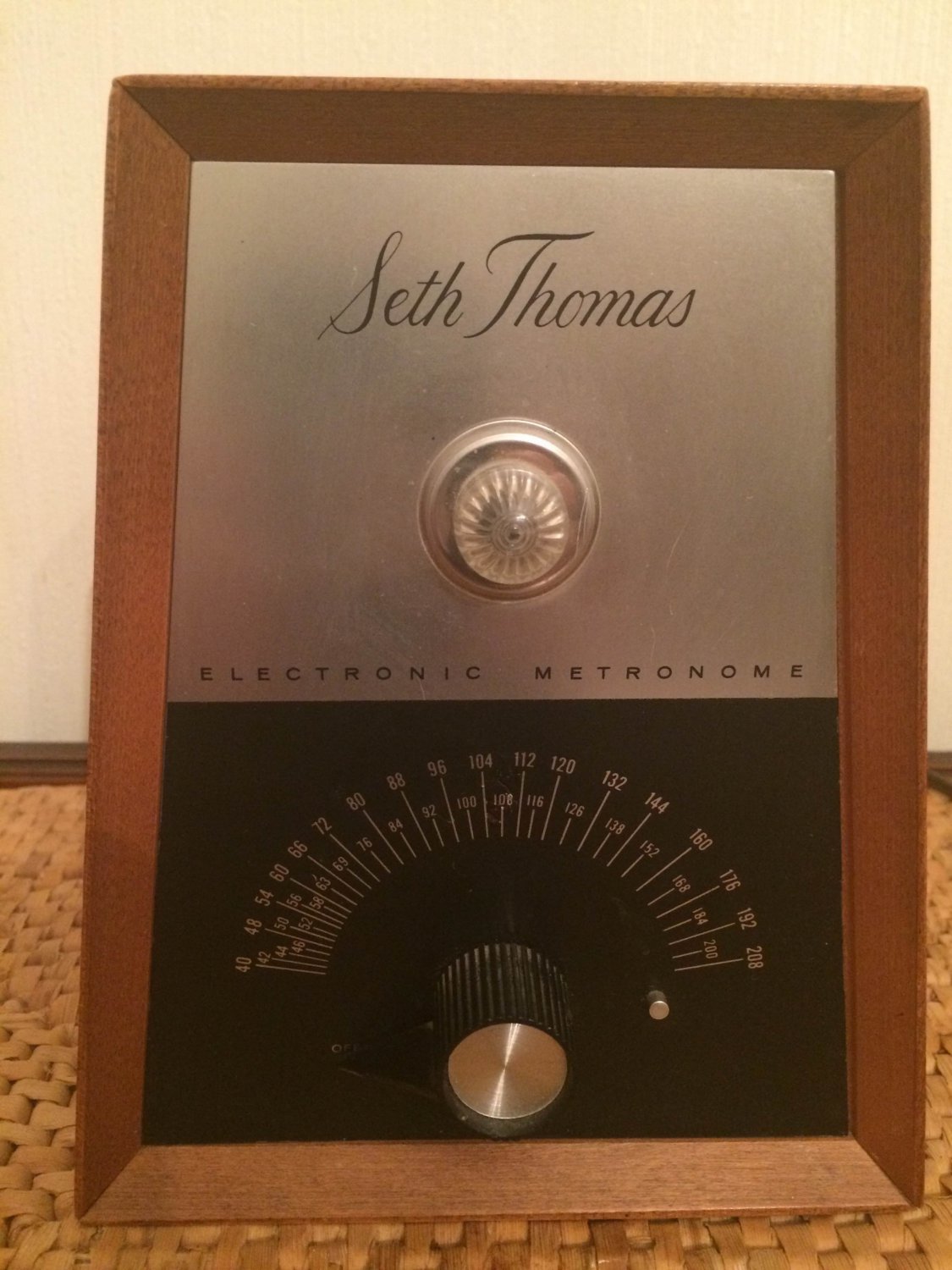 seth thomas metronome