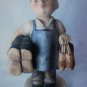 RARE HUMMEL Figurine Boots #143/0 Full Bee TMK2 Inscribed Crown Germany Cobbler Shoes 1950-56 5.375"