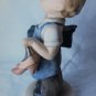 RARE HUMMEL Figurine Boots #143/0 Full Bee TMK2 Inscribed Crown Germany Cobbler Shoes 1950-56 5.375"