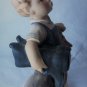 RARE HUMMEL Figurine Boots #143/0 Full Bee TMK2 Inscribed Crown Germany Cobbler Shoes 1950-56 5.375"