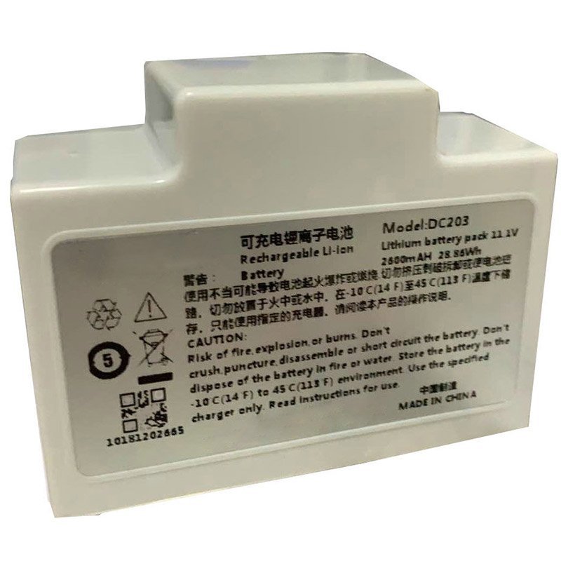 Replace ENMIND DC203 Equipment battery