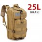 25L Sturdy Nylon Waterproof Tactical Sports Hunting Camping Hiking Bag Backpack Outdoor Rucksacks