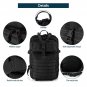 25L Sturdy Nylon Waterproof Tactical Sports Hunting Camping Hiking Bag Backpack Outdoor Rucksacks