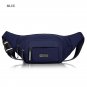 Men Canvas Fit Waistpack Thin Invisible Waist Bag Mobile Fanny Waist Packs