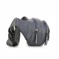 Men Canvas Fit Waistpack Thin Invisible Waist Bag Mobile Fanny Waist Packs