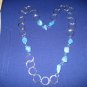 2-3-4 Blue Stone Necklace