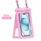 Double Waterproof Phone Case Bag For iPhone 16 15 14 13 12 11 Pro Max X Xiaomi Samsung S24 Ultra