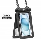 Double Waterproof Phone Case Bag For iPhone 16 15 14 13 12 11 Pro Max X Xiaomi Samsung S24 Ultra