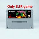 Gradius III Action game Card for SNES EUR PAL 16bit Game Consoles Video Game Cartridge