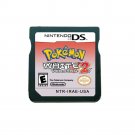 Pokemon White2 Video Game R4 Cartridge NDS Game Console Card for DS 2DS 3DS
