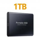 Portable SSD 1TB Original Hard Disk USB3.1 High Speed Type-C for Phone/Loptop/Mac/PC Black