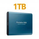 Portable SSD 1TB Original Hard Disk USB3.1 High Speed Type-C for Phone/Loptop/Mac/PC Blue