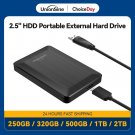 UnionSine HDD 2.5" Portable External Hard Drive 320GB USB3.0 Storage Compatible for PC MacBook