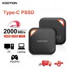 KOOTION X6Max 1TB External SSD Hard Drive HD Externo USB 3.2 GEN 2 for Laptops Desktop PS4 PS5