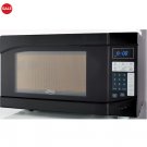Ginny's .9 Cu. Ft. Metallic Microwave, Black