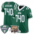 Athens Jersey #740 Ohio Bobcats 2025 Vapor Limited - All Stitched Green