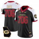Dawg Jersey #706 Georgia Bulldogs 2025 Georgia Map & Vince Dooley Stitched Alternate