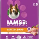 Iams Proactive Health Healthy Aging with Real Chicken Senior Dry Dog Food, 58.2-lb bundle