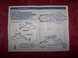 Darklon's Evader GI Joe Blue Prints