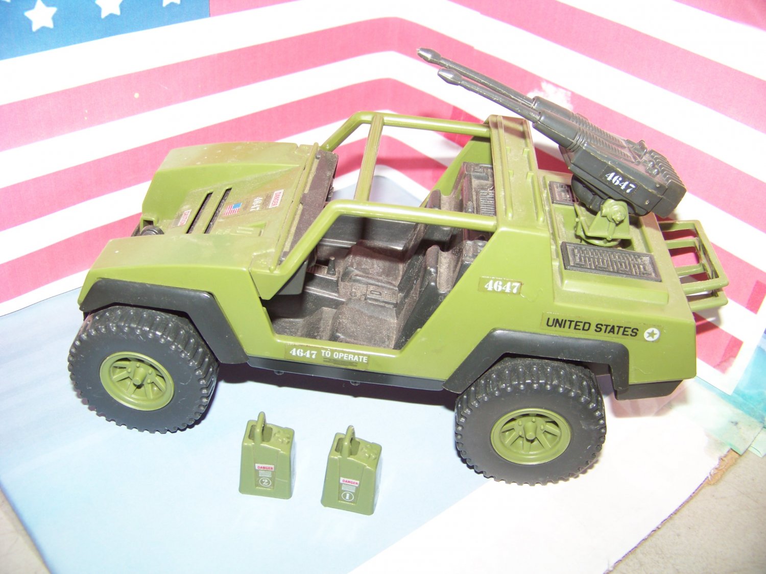 1982 VAMP GI Joe jeep