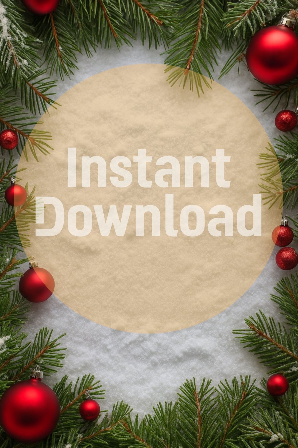 Christmas Snow Background