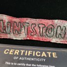 Extremely Rare! The Flintstones 1994 Original Production Used Name Plaque Prop Extremely Rare! The Flintstones 1994 Original Production Used Name Plaque Prop
