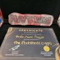 Extremely Rare! The Flintstones 1994 Original Production Used Name Plaque Prop