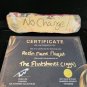 Extremely Rare! The Flintstones 1994 Original Production Used Name Plaque Prop