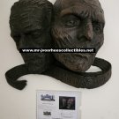 The Mummy 1999 Original Boris Karloff and Imhotep Double faced Crew Gift Prop The Mummy 1999 Original Boris Karloff and Imhotep Double faced Crew Gift Prop
