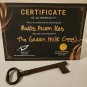Stephen King The Green Mile 1999 Original Production Used Rusty Prison Key Prop