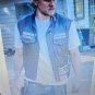 SOA Sons of Anarchy Original Screen Used Jack Teller Jax Grey Cotton Shirt Prop