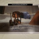 Nightmare on Elm Street Original Freddy Krueger Hand Written Signed Nancy Piece Nightmare on Elm Street Original Freddy Krueger Hand Written Signed Nancy Piece
