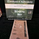 Breaking Bad Original Production Used Hank Gun Caliber Note Pad Movie Prop