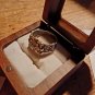 Extremely Rare! Original Ancient 10th Century AD Silver Viking Ring with Spirals