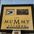 The Mummy Returns 2001 Original Screen Used Mummy Tomb Scorpion Frame Movie Prop