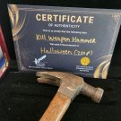 Halloween 2018 Original Production Used Michael Myers Kill Hammer Movie Prop Halloween 2018 Original Production Used Michael Myers Kill Hammer Movie Prop