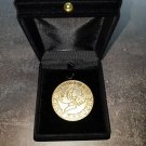 Extremely Rare! Walt Disney Scrooge McDuck German LE of 500 24K Gold Plated Coin